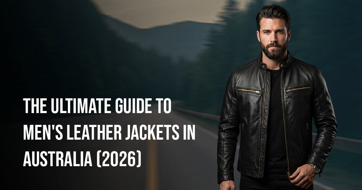 The Ultimate Guide to Men's Leather Jackets in Australia (2026)