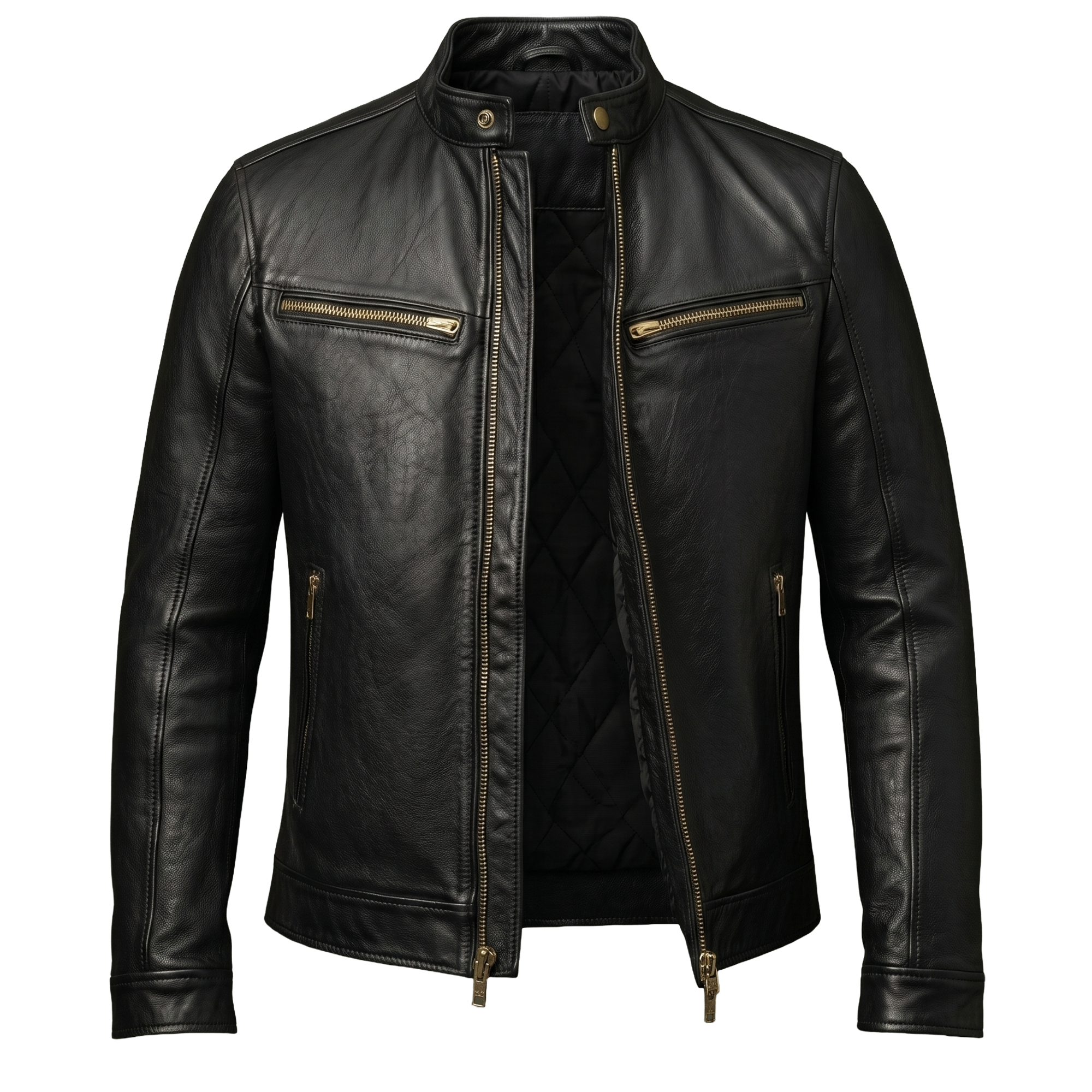 Midnight Rider Premium Leather Jacket