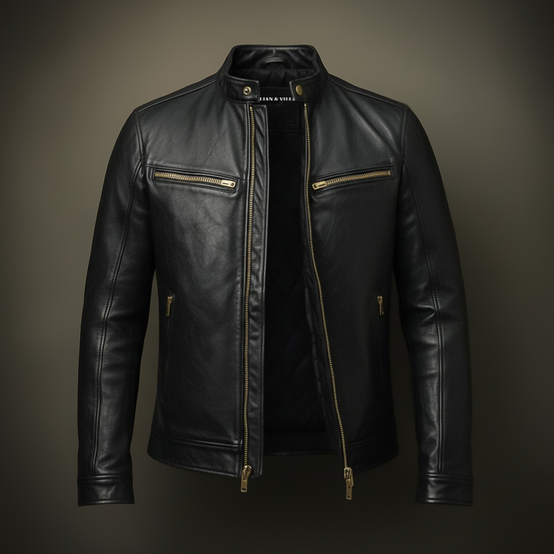 Midnight Rider Premium Leather Jacket